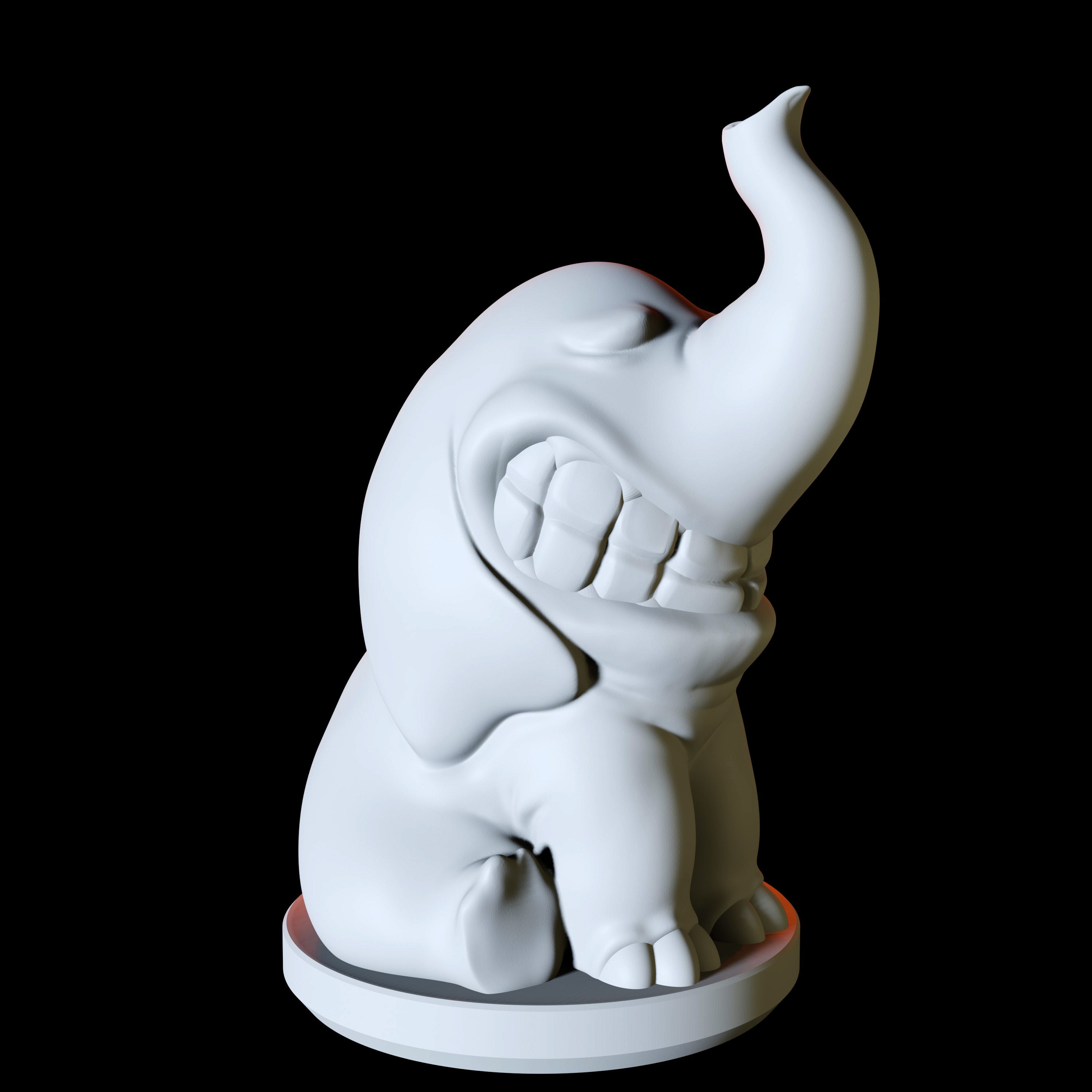 Elephant Familiar Miniature for Dungeons and Dragons | Myth Forged