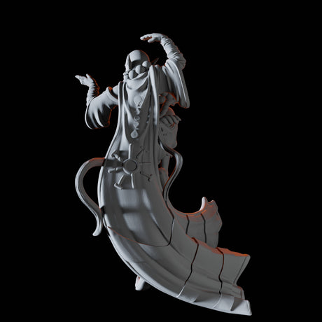 Elf Monk Miniature for Dungeons and Dragons, Pathfinder or other TTRPGs