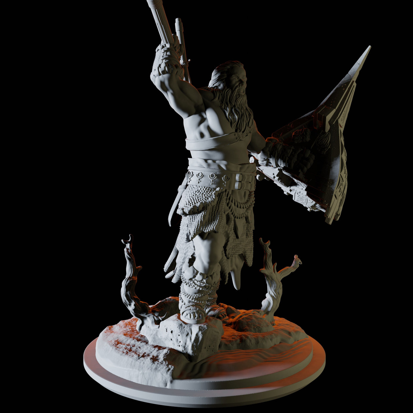 Empyrean Titan B Miniature for Dungeons and Dragons, Pathfinder or other TTRPGs