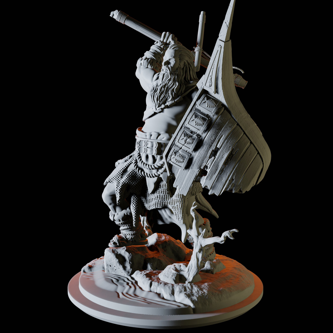Empyrean Titan B Miniature for Dungeons and Dragons, Pathfinder or other TTRPGs