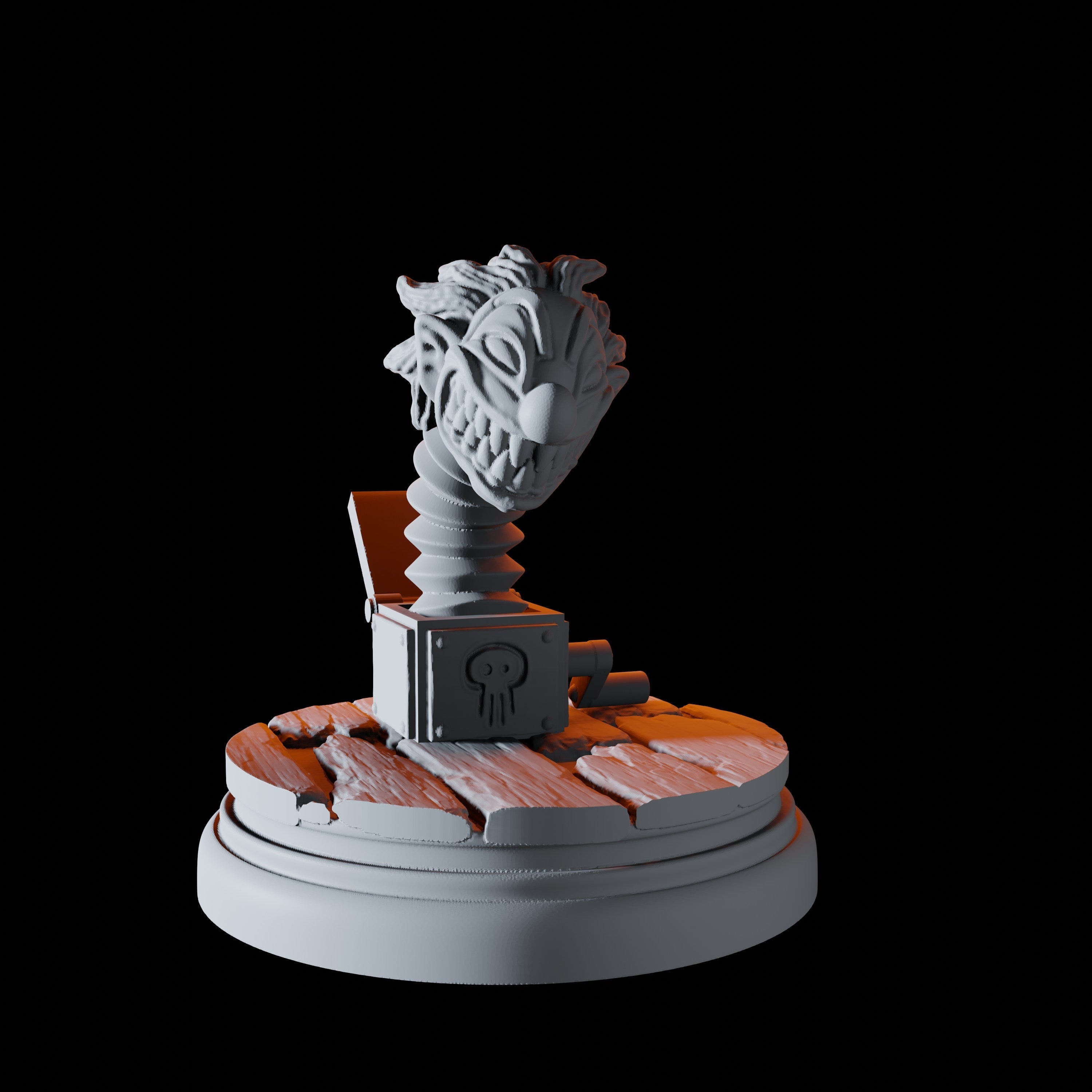 Evil Jack in the Box Miniature for Dungeons and Dragons - Myth Forged