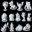 Familiar Bundle Miniature for Dungeons and Dragons, Pathfinder or other TTRPGs