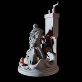 Father Christmas Miniature for Dungeons and Dragons, Pathfinder or other TTRPGs