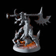 Female Barbarian Champion Miniature for Dungeons and Dragons, Pathfinder or other TTRPGs