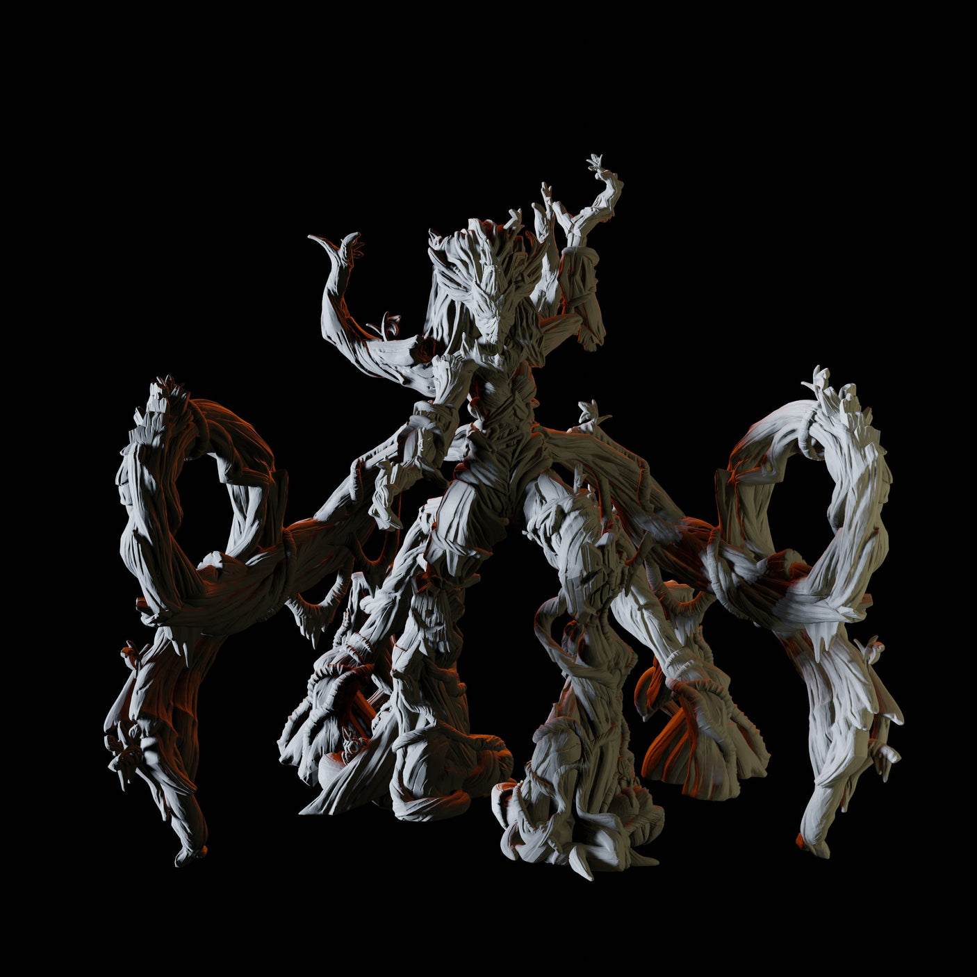 Feminine Treant Miniature for Dungeons and Dragons, Pathfinder or other TTRPGs