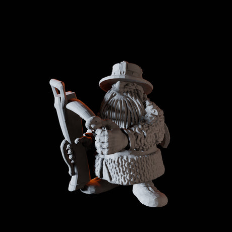 Fifteen Dwarf Crossbow Miniature for Dungeons and Dragons, Pathfinder or other TTRPGs