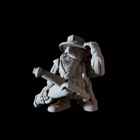 Fifteen Dwarf Crossbow Miniature for Dungeons and Dragons, Pathfinder or other TTRPGs