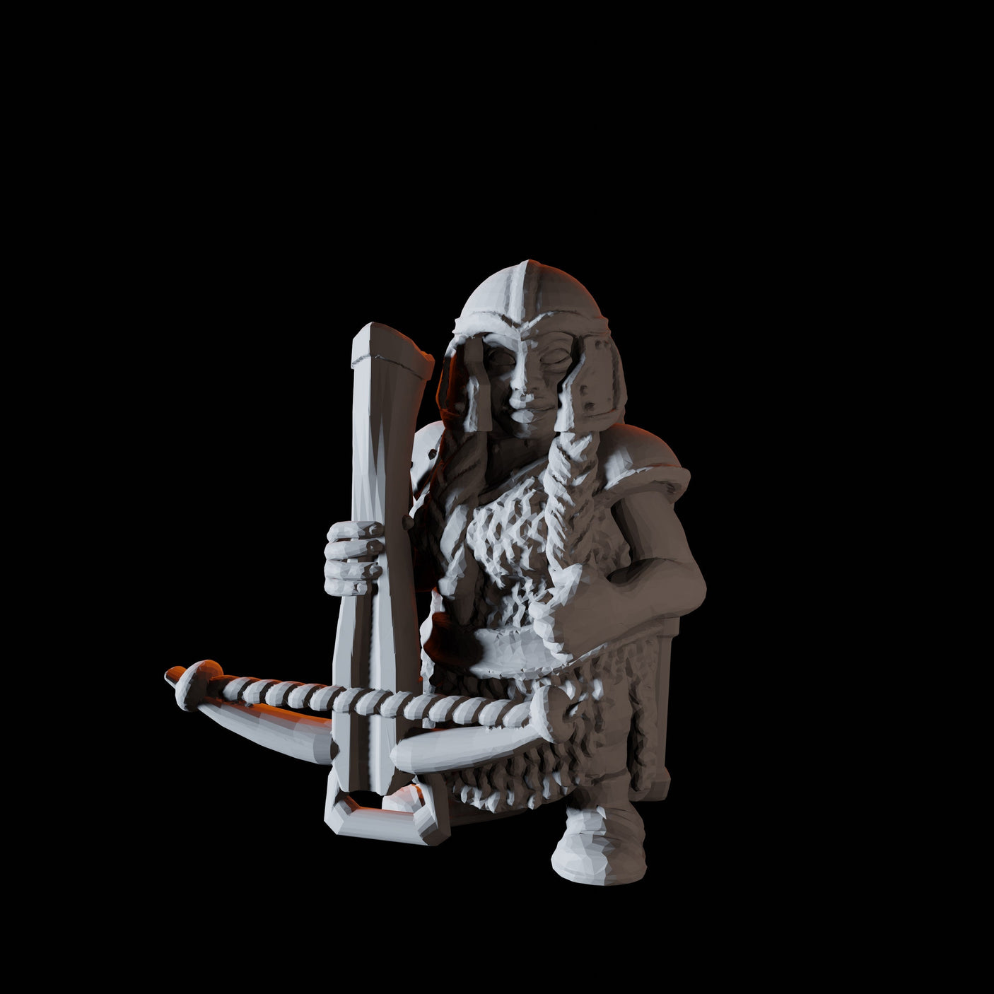 Fifteen Dwarf Crossbow Miniature for Dungeons and Dragons, Pathfinder or other TTRPGs