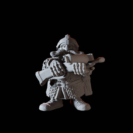 Fifteen Dwarf Crossbow Miniature for Dungeons and Dragons, Pathfinder or other TTRPGs