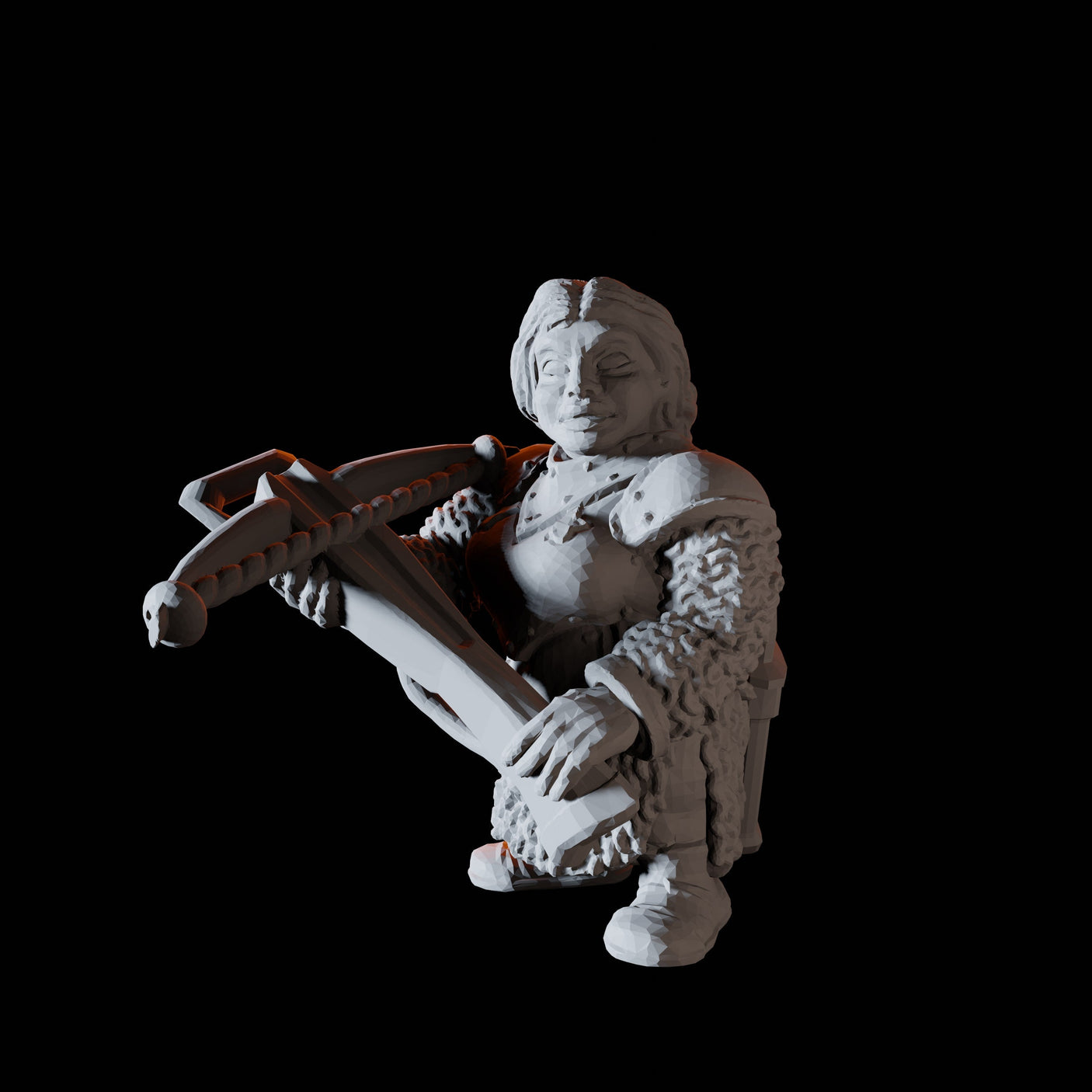 Fifteen Dwarf Crossbow Miniature for Dungeons and Dragons, Pathfinder or other TTRPGs