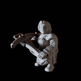 Fifteen Dwarf Crossbow Miniature for Dungeons and Dragons, Pathfinder or other TTRPGs