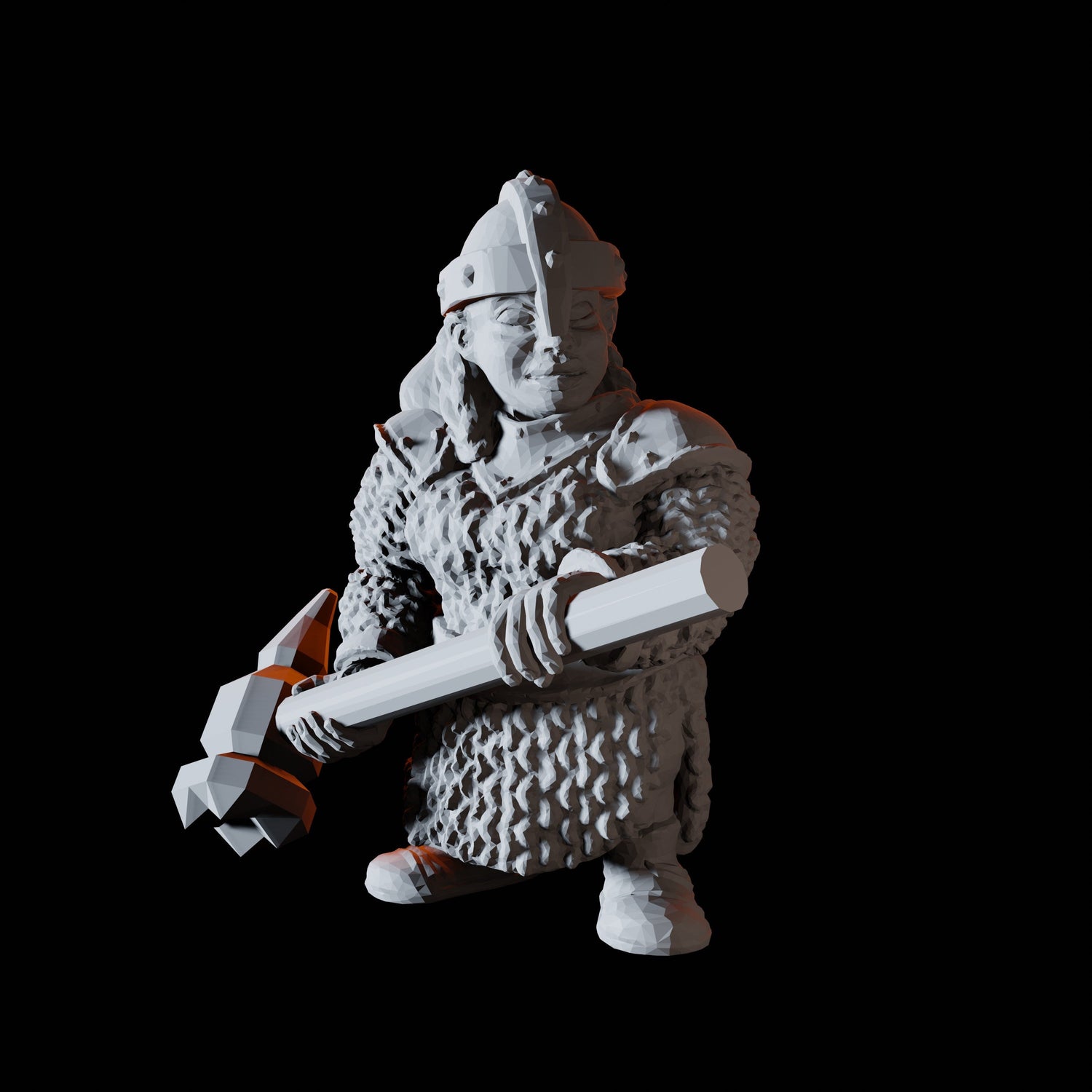 Fifteen Dwarf Hammer Warriors Miniature for Dungeons and Dragons, Pathfinder or other TTRPGs