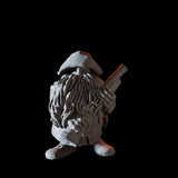 Fifteen Dwarf Musketeers Miniature for Dungeons and Dragons, Pathfinder or other TTRPGs