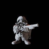Fifteen Dwarf Musketeers Miniature for Dungeons and Dragons, Pathfinder or other TTRPGs