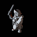 Fifteen Dwarf Musketeers Miniature for Dungeons and Dragons, Pathfinder or other TTRPGs