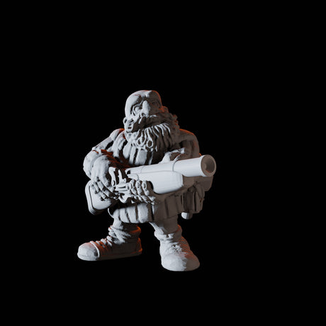 Fifteen Dwarf Musketeers Miniature for Dungeons and Dragons, Pathfinder or other TTRPGs