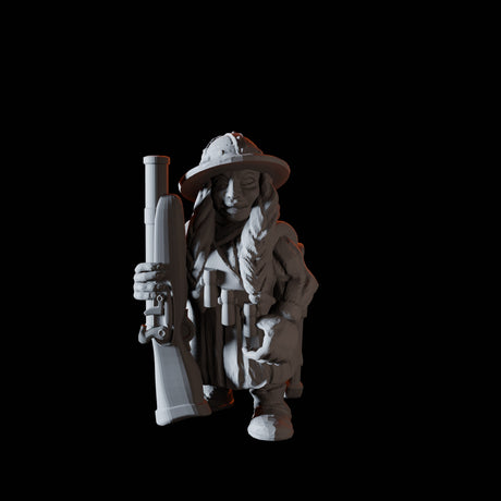 Fifteen Dwarf Musketeers Miniature for Dungeons and Dragons, Pathfinder or other TTRPGs