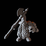 Fifteen Dwarf Royal Guard Miniature for Dungeons and Dragons, Pathfinder or other TTRPGs