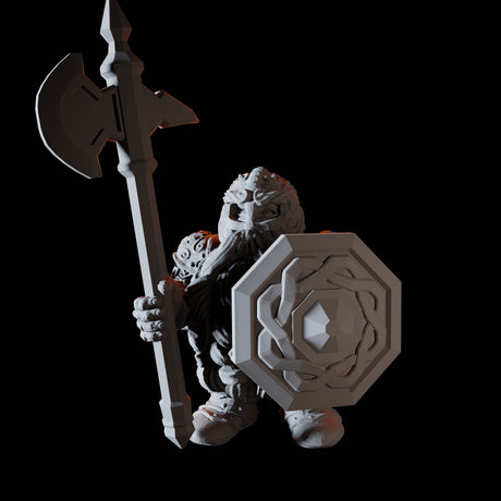 Fifteen Dwarf Royal Guard Miniature for Dungeons and Dragons, Pathfinder or other TTRPGs