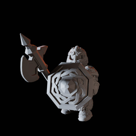 Fifteen Dwarf Royal Guard Miniature for Dungeons and Dragons, Pathfinder or other TTRPGs