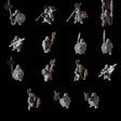 Fifteen Dwarf Royal Guard Miniature for Dungeons and Dragons, Pathfinder or other TTRPGs