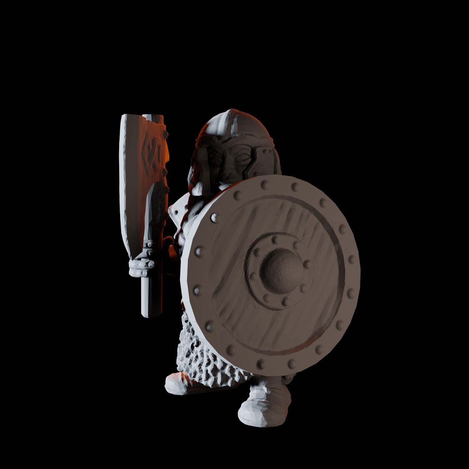 Fifteen Dwarf Shield Warriors Miniature for Dungeons and Dragons, Pathfinder or other TTRPGs