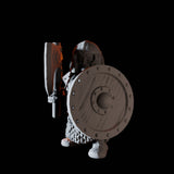 Fifteen Dwarf Shield Warriors Miniature for Dungeons and Dragons, Pathfinder or other TTRPGs