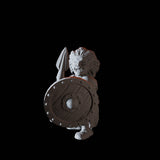 Fifteen Dwarf Spear Fighters Miniature for Dungeons and Dragons, Pathfinder or other TTRPGs
