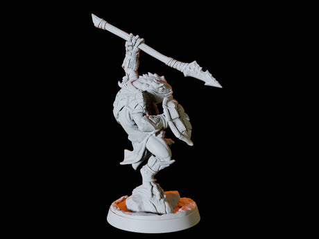 Five Bullywug Soldiers Miniature for Dungeons and Dragons, Pathfinder or other TTRPGs