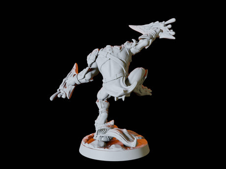 Five Bullywug Soldiers Miniature for Dungeons and Dragons, Pathfinder or other TTRPGs