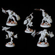Five Bullywug Soldiers Miniature for Dungeons and Dragons, Pathfinder or other TTRPGs