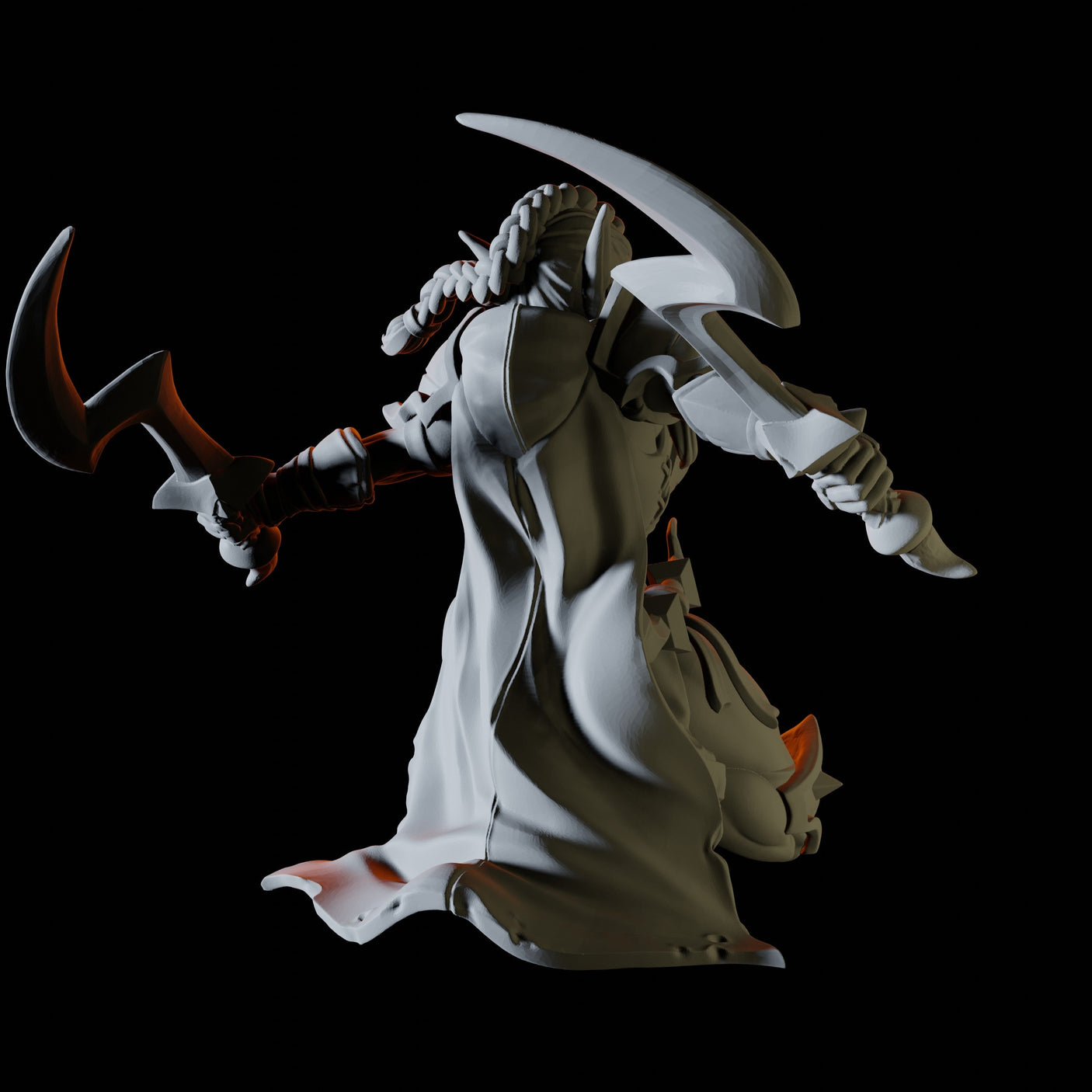 Forest Rogue Miniature for Dungeons and Dragons, Pathfinder or other TTRPGs