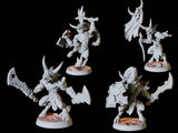 Four Devil Imp Soldiers Miniature for Dungeons and Dragons, Pathfinder or other TTRPGs