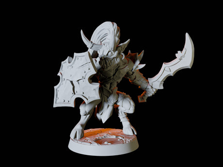 Four Devil Imp Soldiers Miniature for Dungeons and Dragons, Pathfinder or other TTRPGs