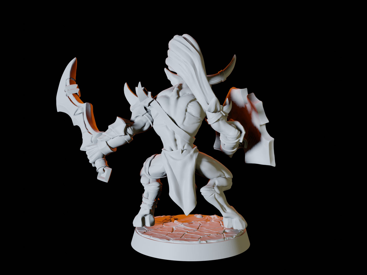 Four Devil Imp Soldiers Miniature for Dungeons and Dragons, Pathfinder or other TTRPGs