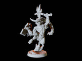 Four Devil Imp Soldiers Miniature for Dungeons and Dragons, Pathfinder or other TTRPGs