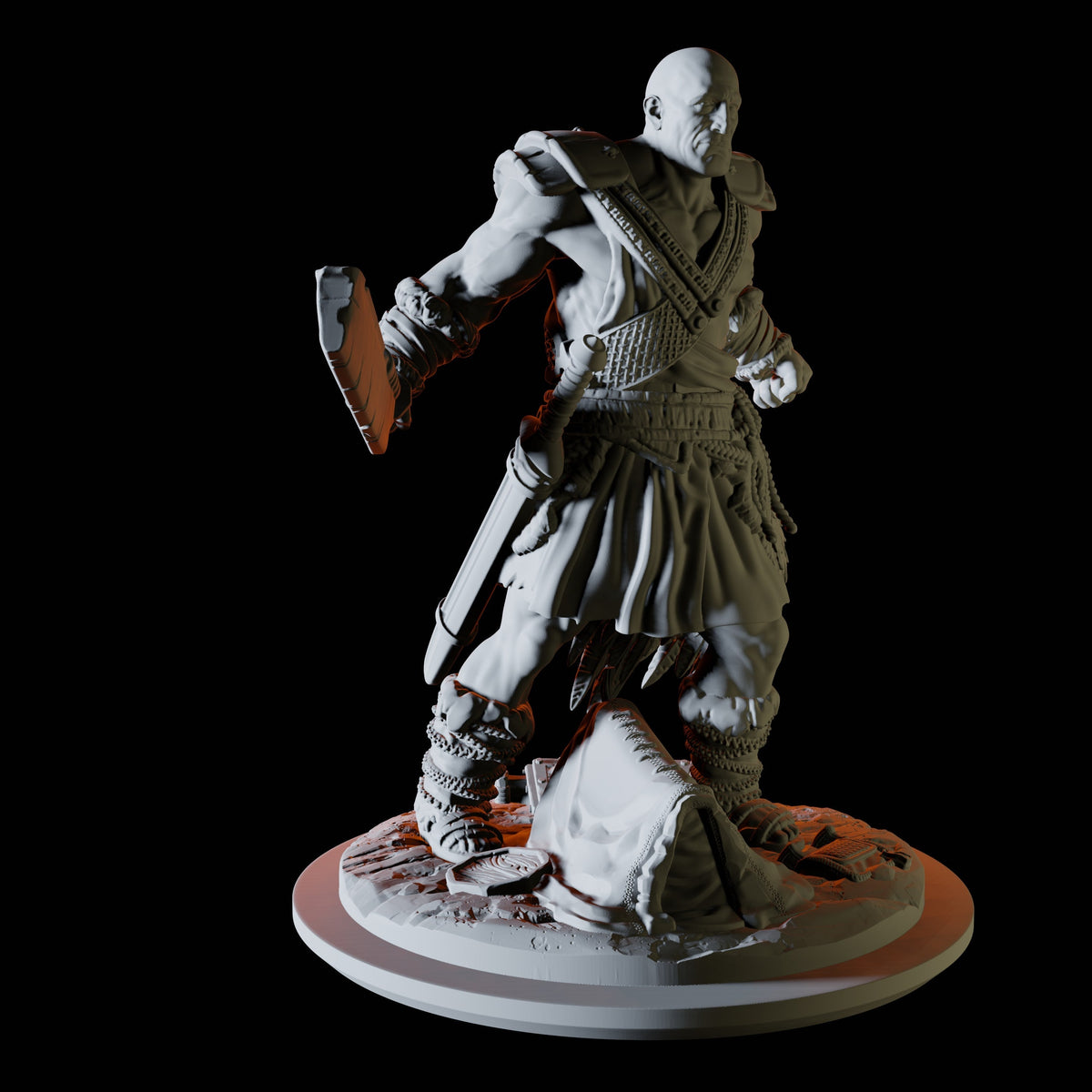 Four Empyrean Titans Miniature for Dungeons and Dragons, Pathfinder or other TTRPGs
