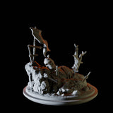Four Empyrean Titans Miniature for Dungeons and Dragons, Pathfinder or other TTRPGs
