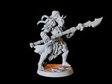 Four Japanese Inspired Orc Soldiers Miniature for Dungeons and Dragons, Pathfinder or other TTRPGs