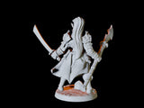 Four Japanese Inspired Orc Soldiers Miniature for Dungeons and Dragons, Pathfinder or other TTRPGs
