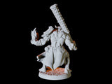 Four Japanese Inspired Orc Soldiers Miniature for Dungeons and Dragons, Pathfinder or other TTRPGs