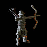 Four Skeletons Miniature for Dungeons and Dragons, Pathfinder or other TTRPGs