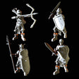 Four Skeletons Miniature for Dungeons and Dragons, Pathfinder or other TTRPGs