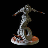 Four Yuan-Ti Abominations Miniature for Dungeons and Dragons, Pathfinder or other TTRPGs