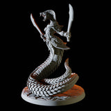 Four Yuan-Ti Abominations Miniature for Dungeons and Dragons, Pathfinder or other TTRPGs