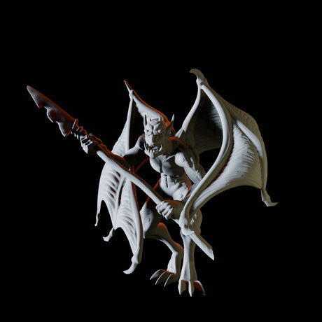 Gargoyle Miniature for Dungeons and Dragons, Pathfinder or other TTRPGs