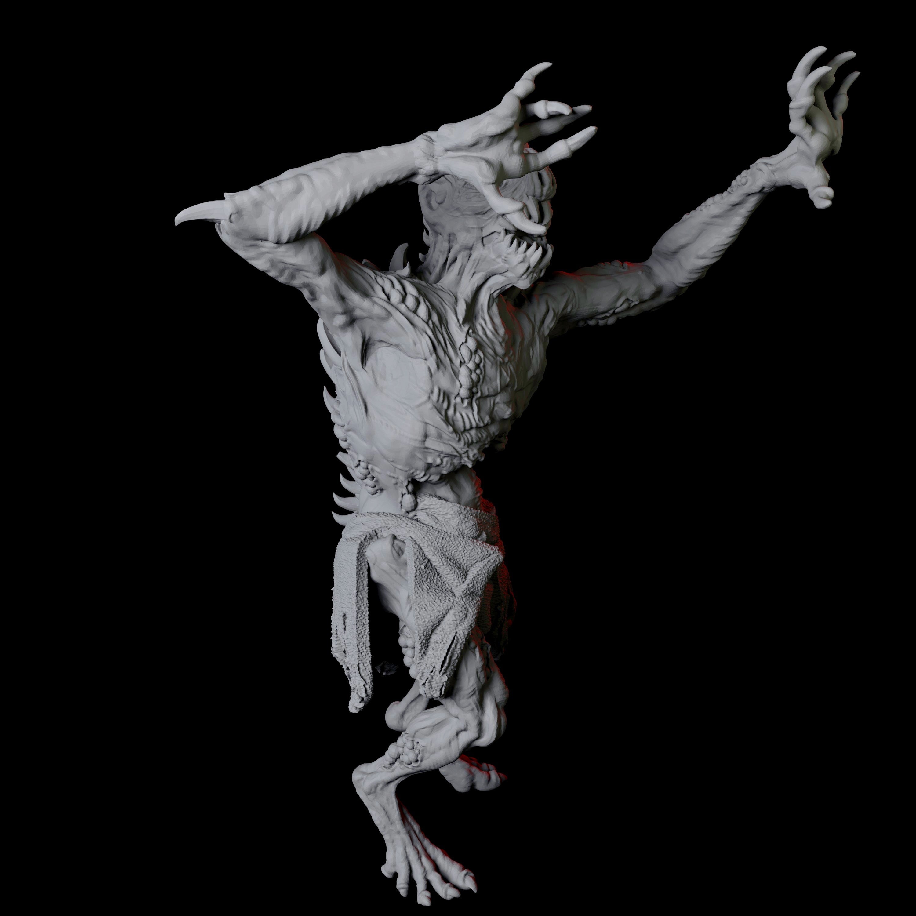 Ghoul Miniature B for Dungeons and Dragons - Myth Forged