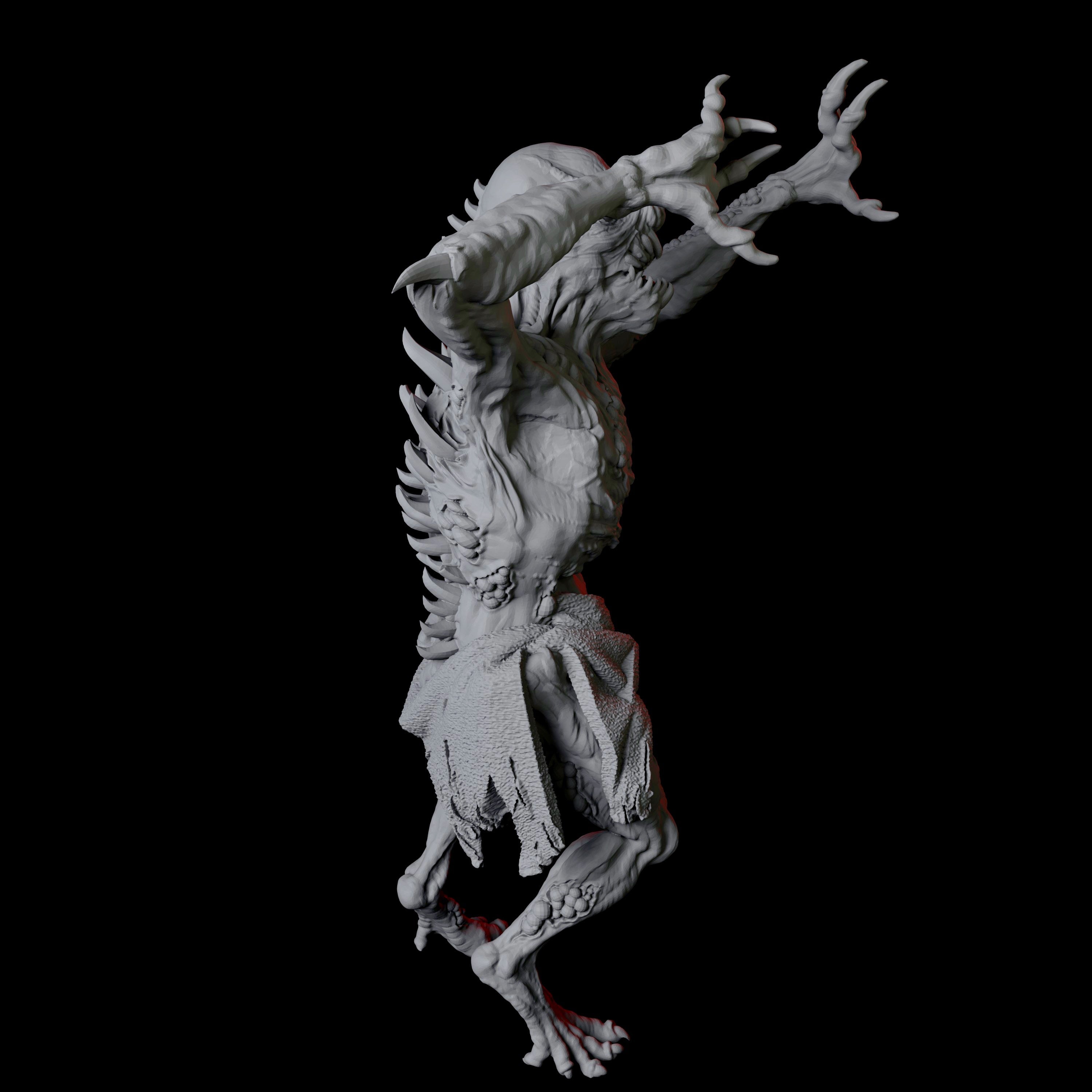 Ghoul Miniature B for Dungeons and Dragons - Myth Forged