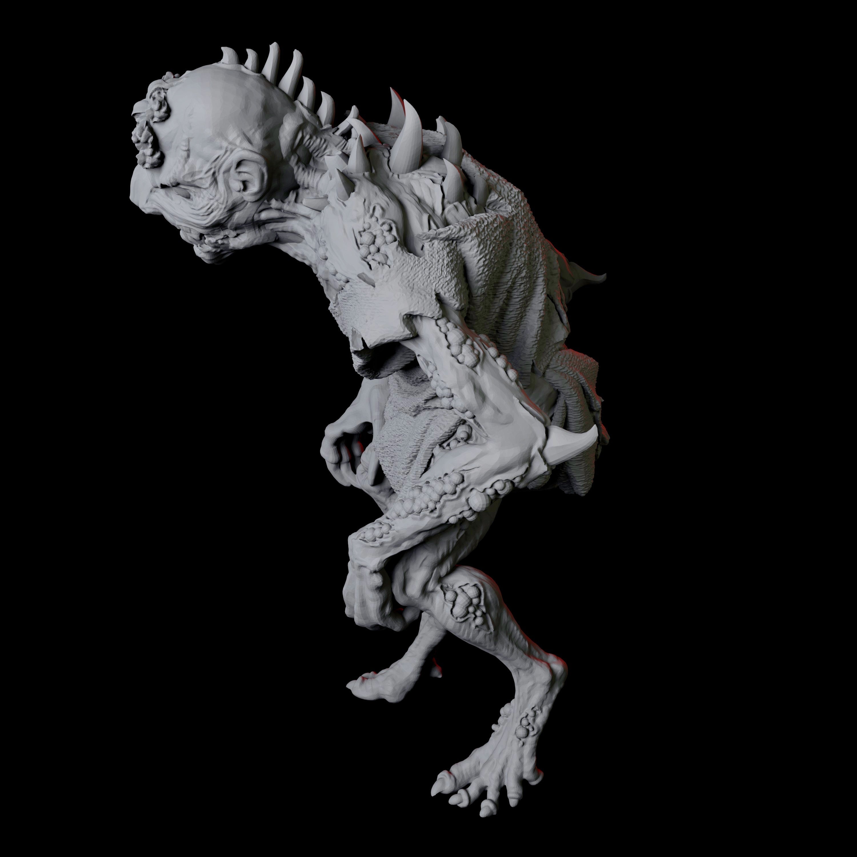 Ghoul Miniature F for Dungeons and Dragons - Myth Forged