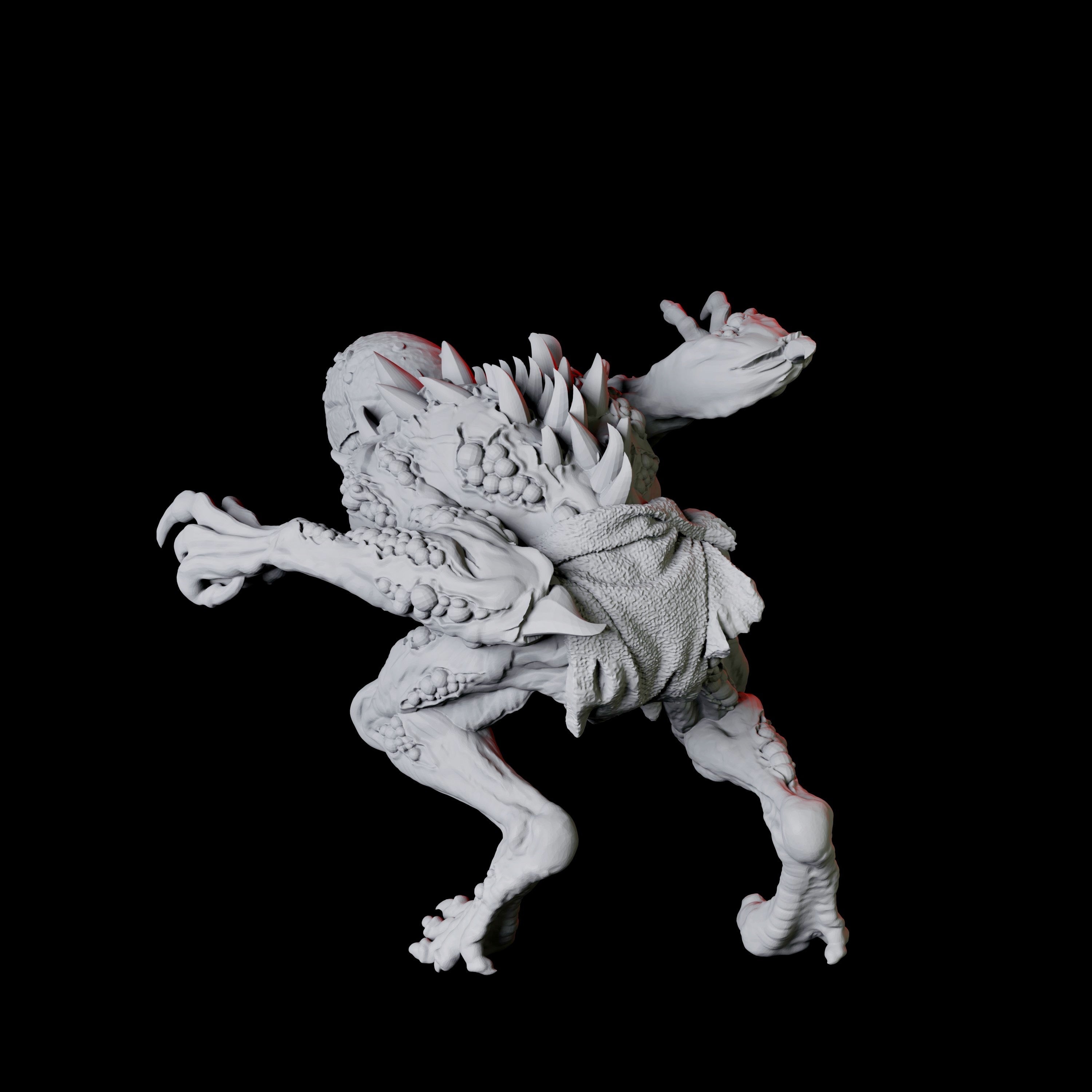 Ghoul Miniature J for Dungeons and Dragons - Myth Forged